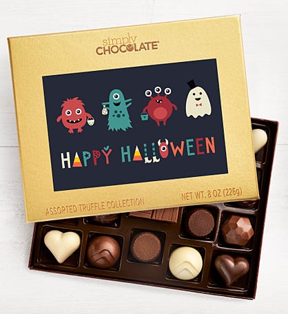 Happy Halloween 19pc Chocolate Box
